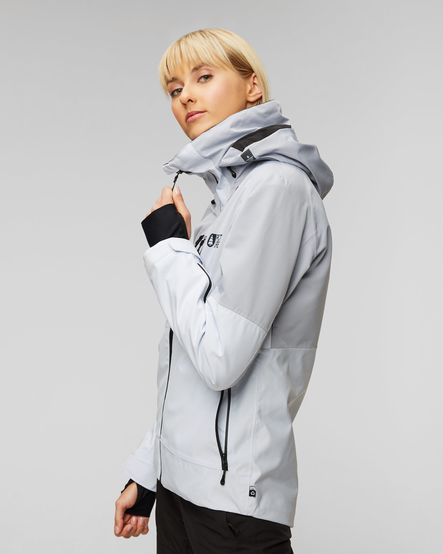 Modrá dámská lyžařská bunda Picture Organic Clothing Sygna 20/20