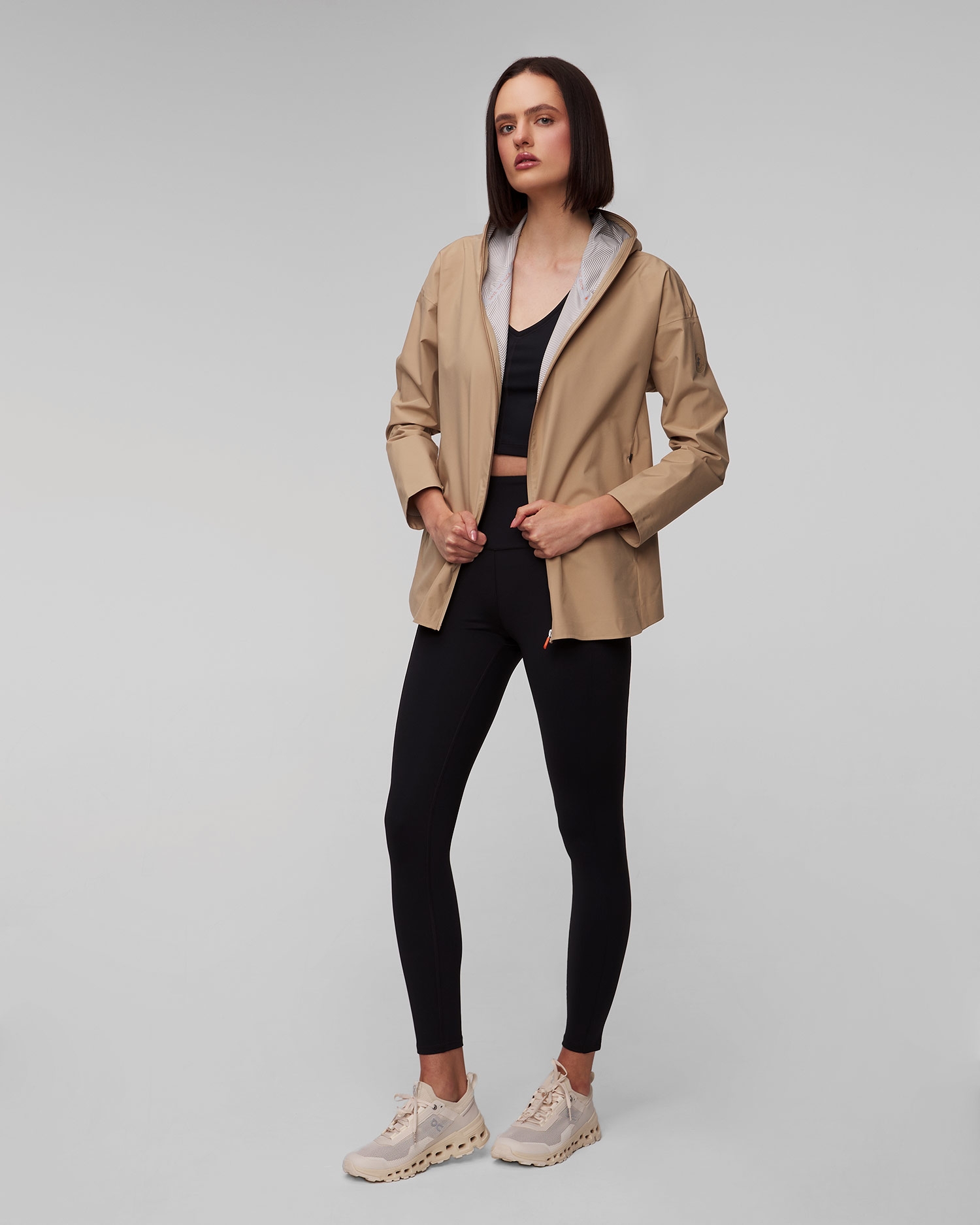 Béžová dámská bunda Save the Duck Dawa