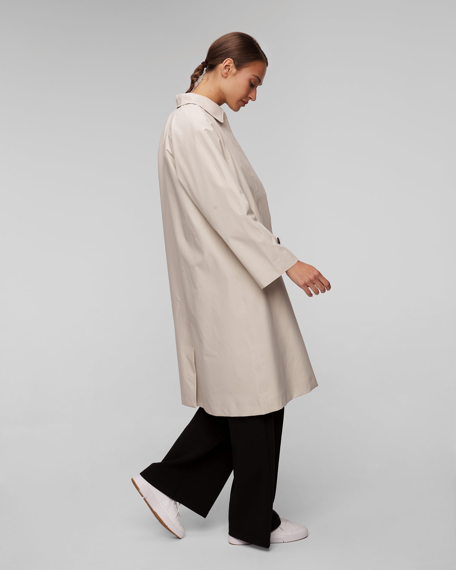 Béžový dámský kabát Save the Duck Zola