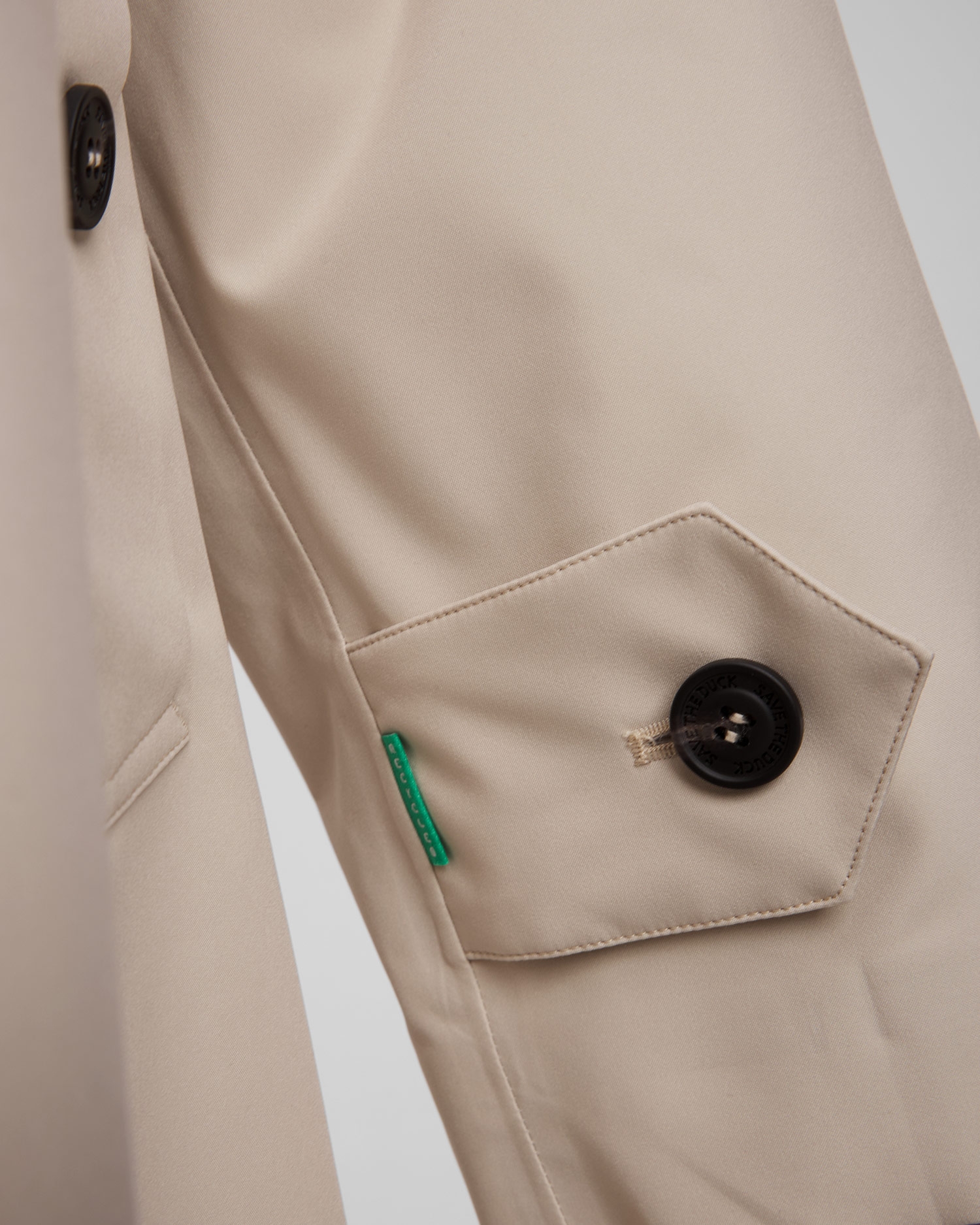 Béžový dámský kabát Save the Duck Zola