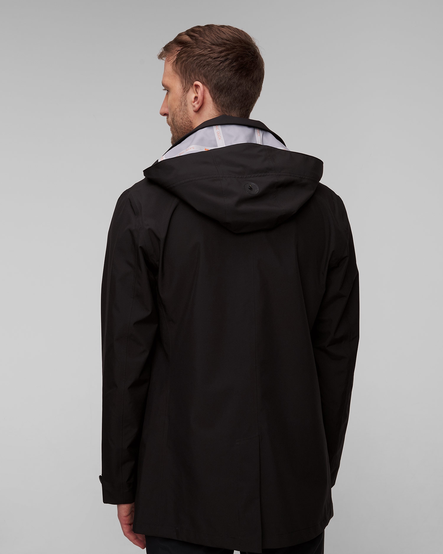 Pánský černý kabát Save the Duck Benjamin