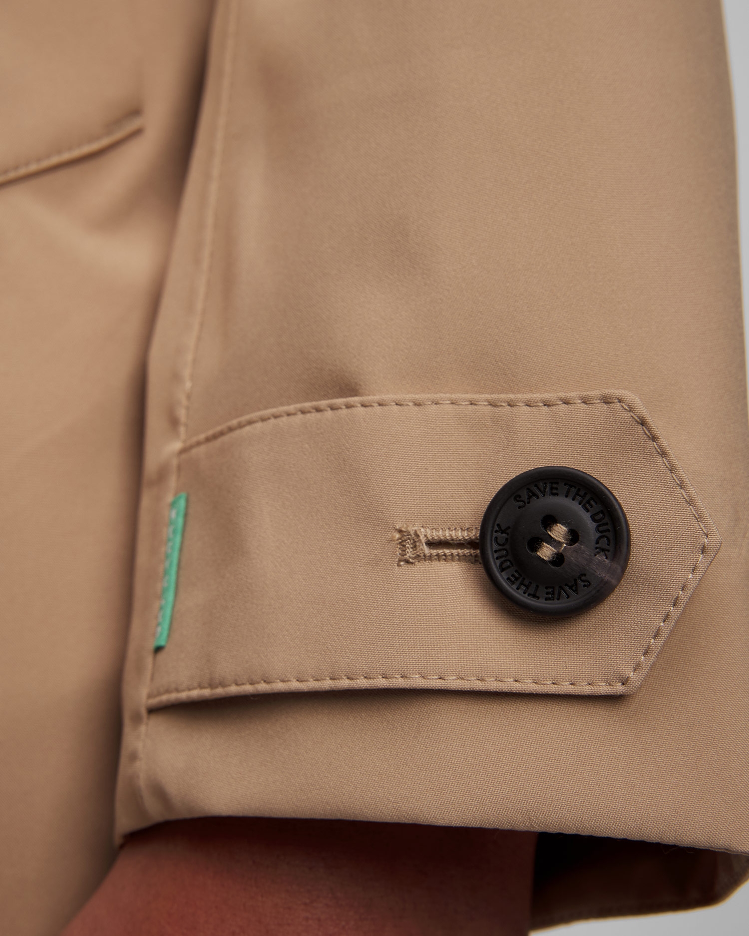 Béžový pánský kabát Save the Duck Benjamin