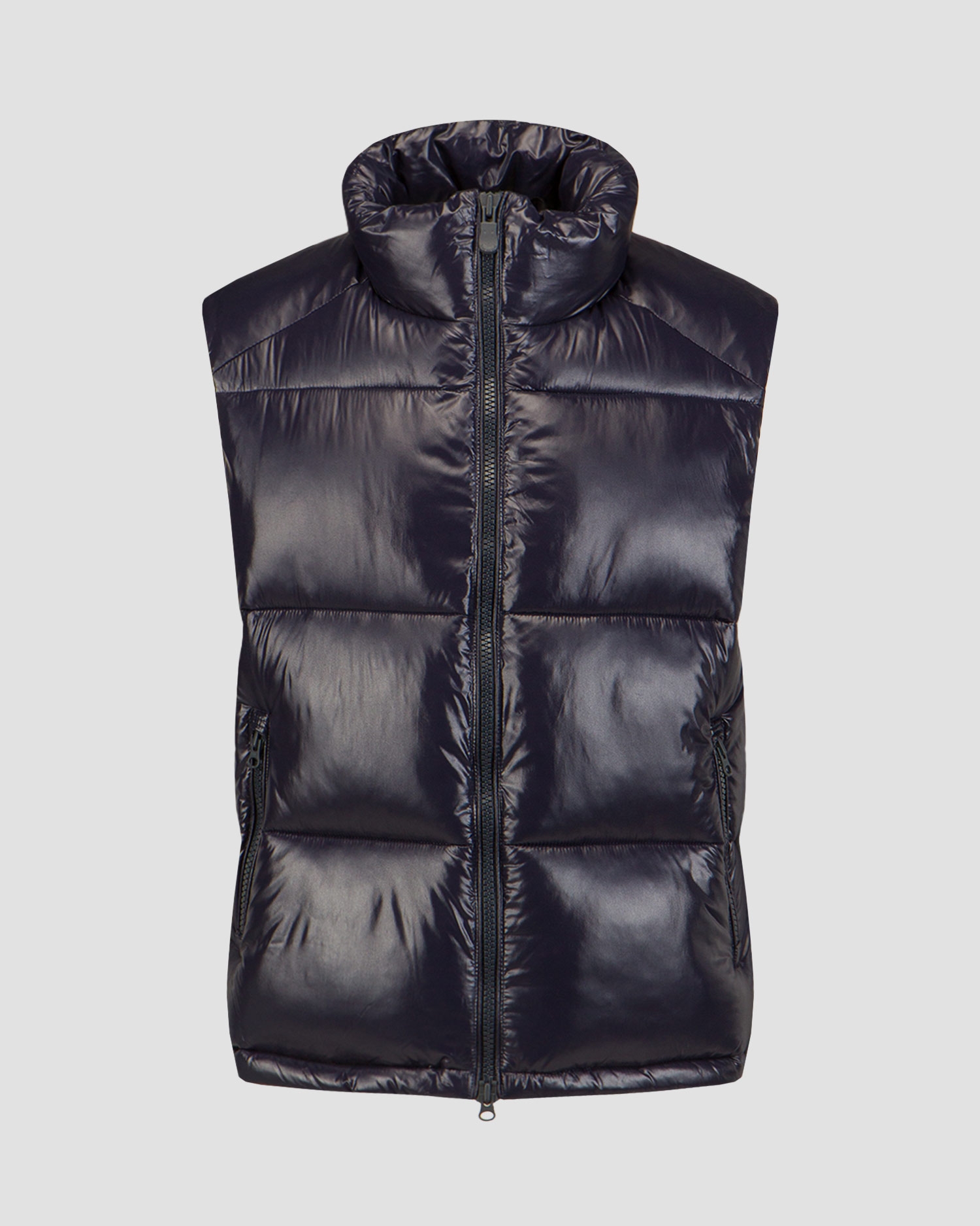 Tmavě modrá pánská péřová vesta Save the Duck Ailantus