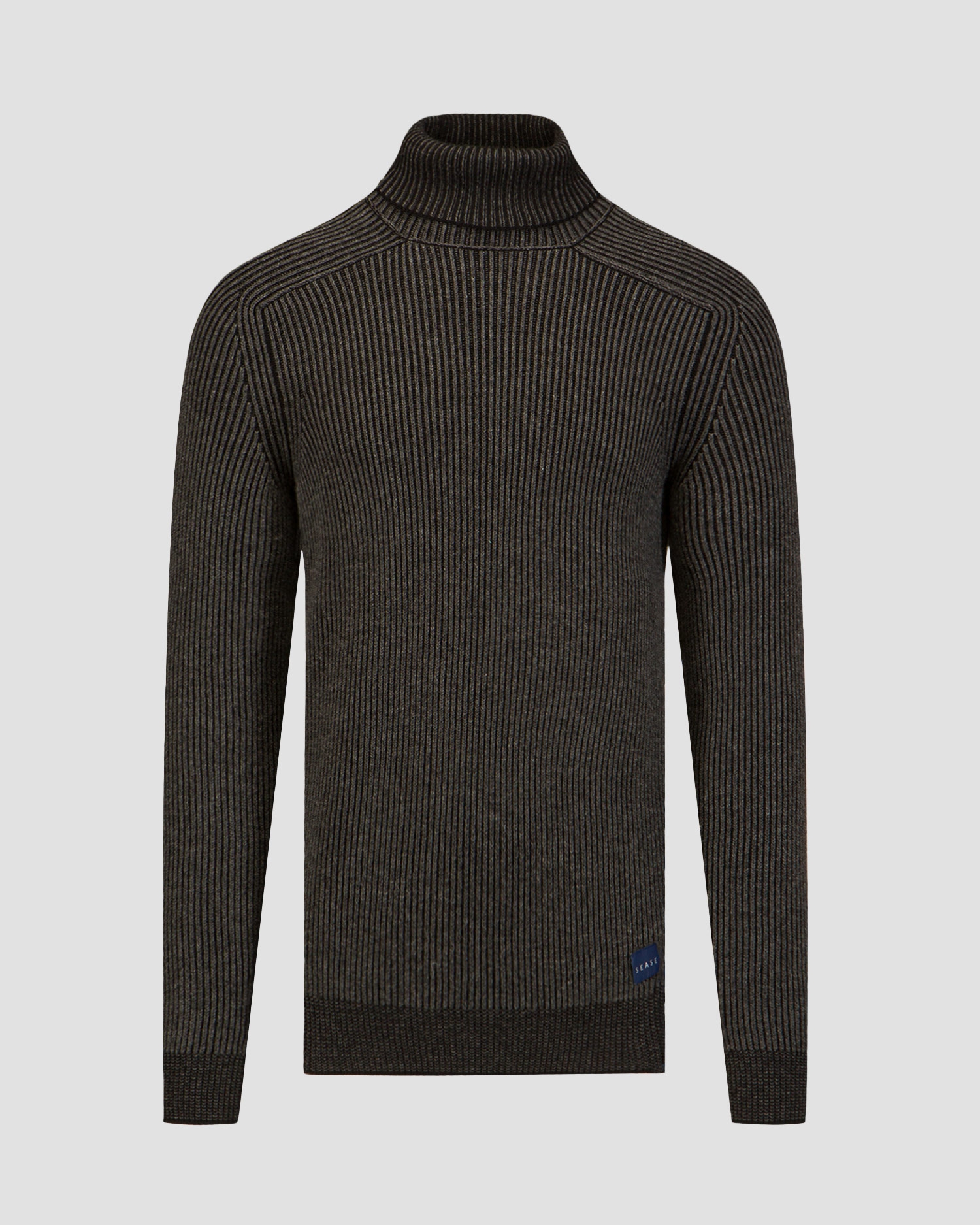 Černý pánský kašmírový rolák Sease