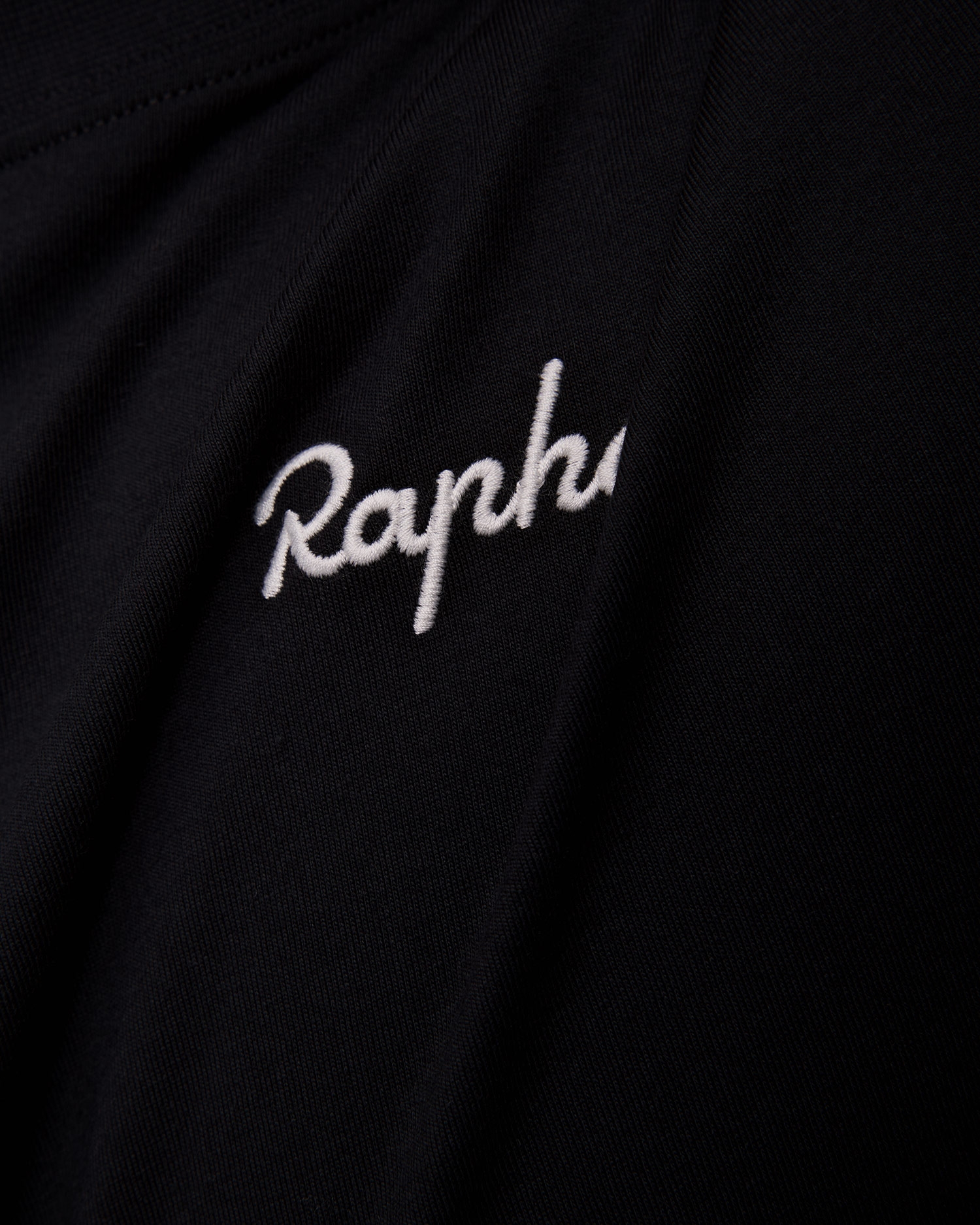 Pánské černé tričko Rapha Logo