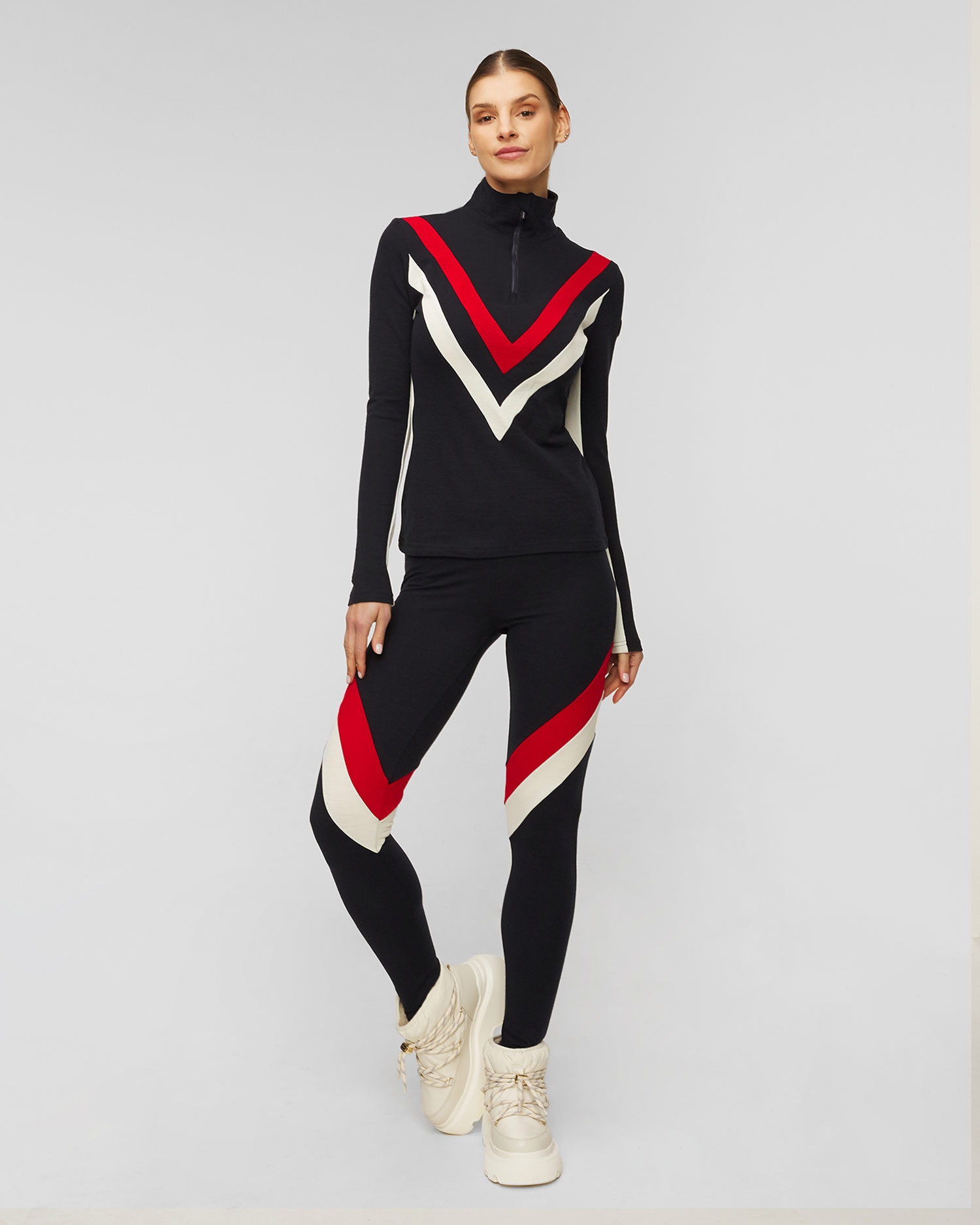 Tmavě modré dámské legíny We Norwegians Voss