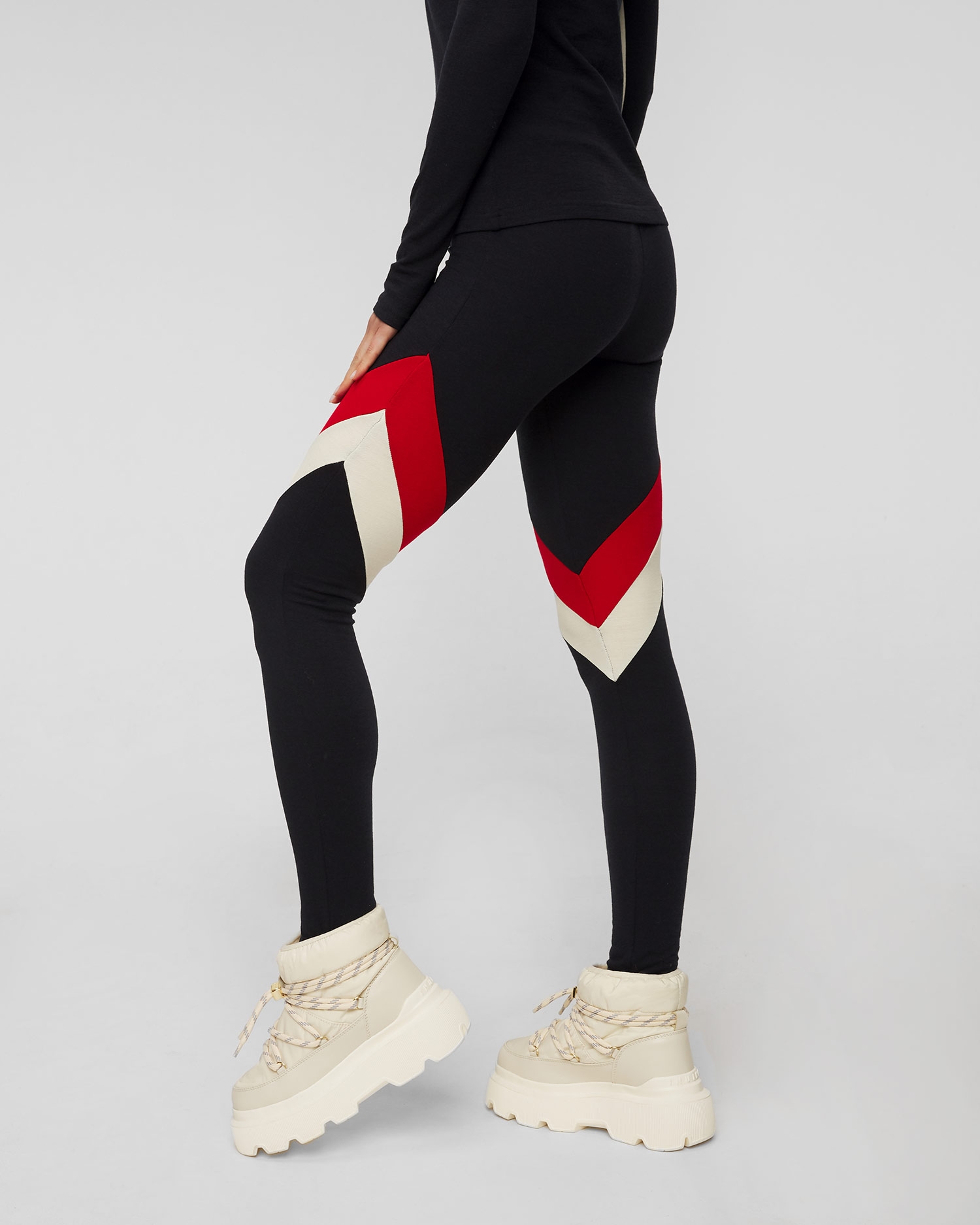 Tmavě modré dámské legíny We Norwegians Voss