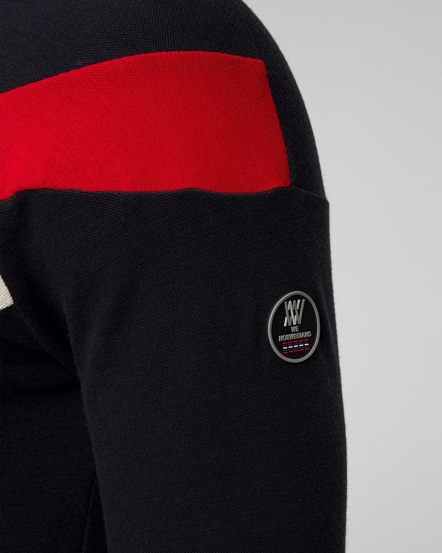 Pánský tmavě modrý rolák se zipem We Norwegians Voss