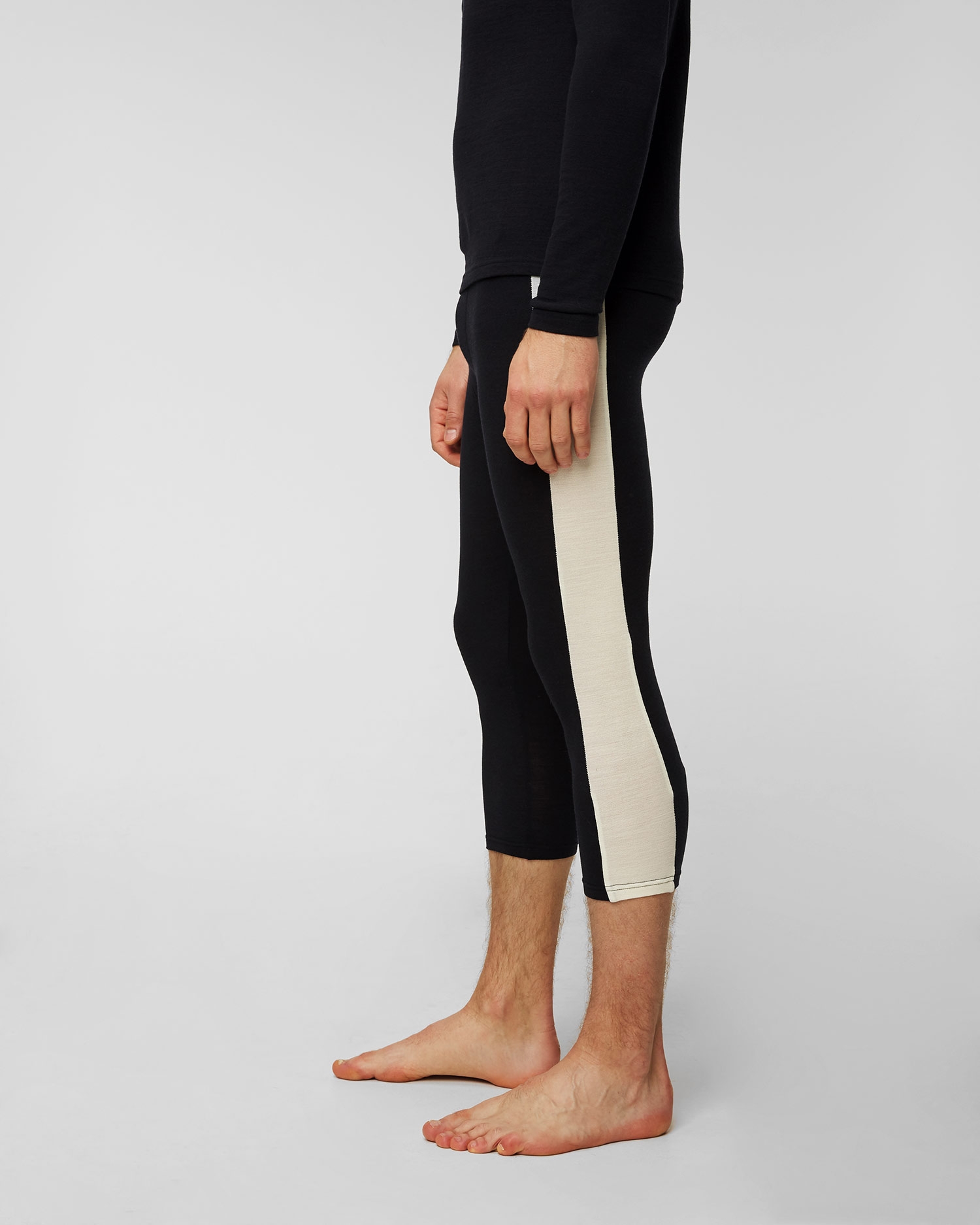 Tmavě modré vlněné pánské kalhoty We Norwegians Voss