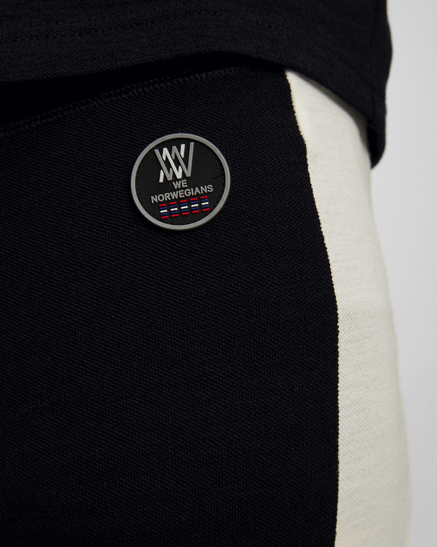 Tmavě modré vlněné pánské kalhoty We Norwegians Voss