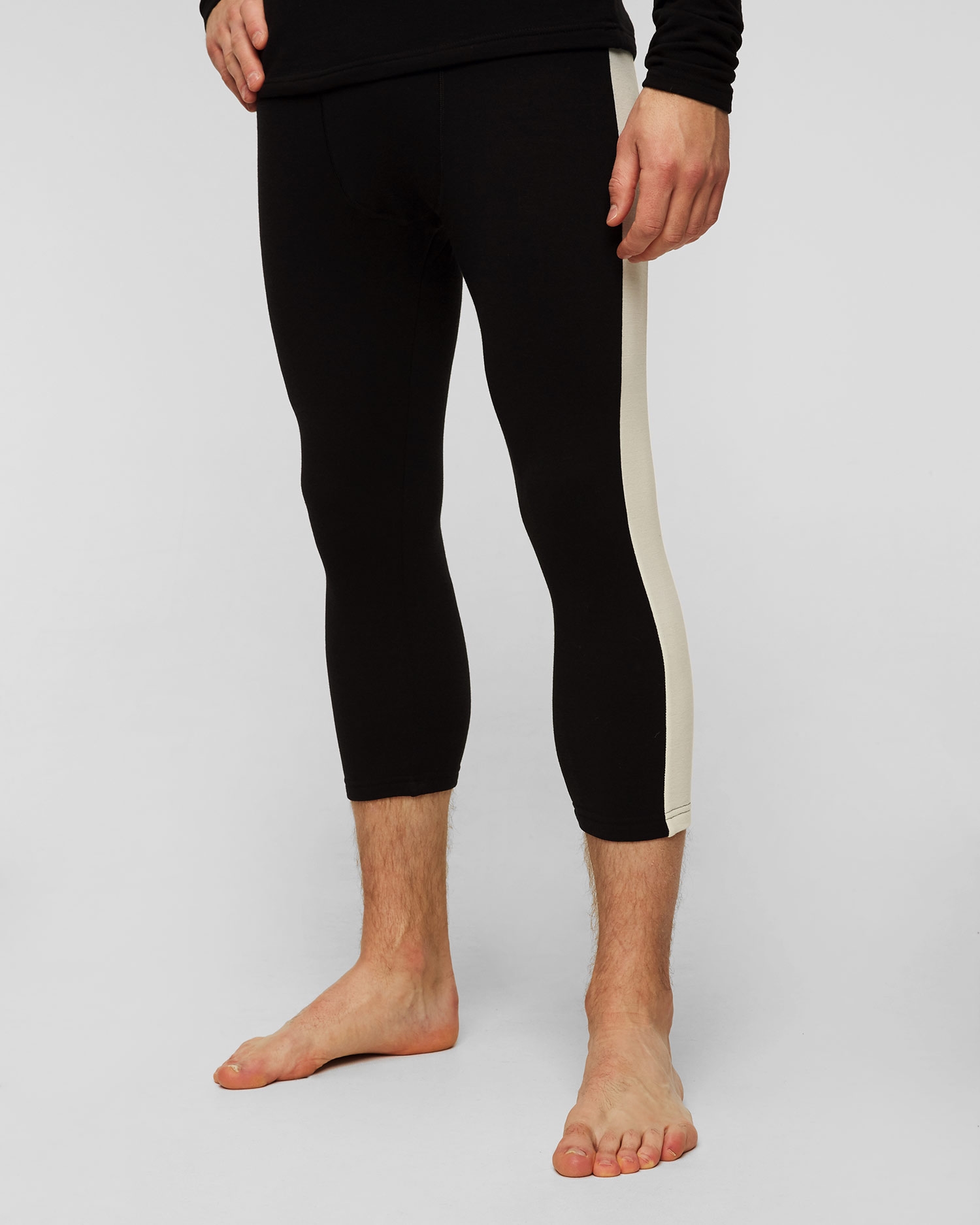 Černé vlněné pánské kalhoty We Norwegians Voss