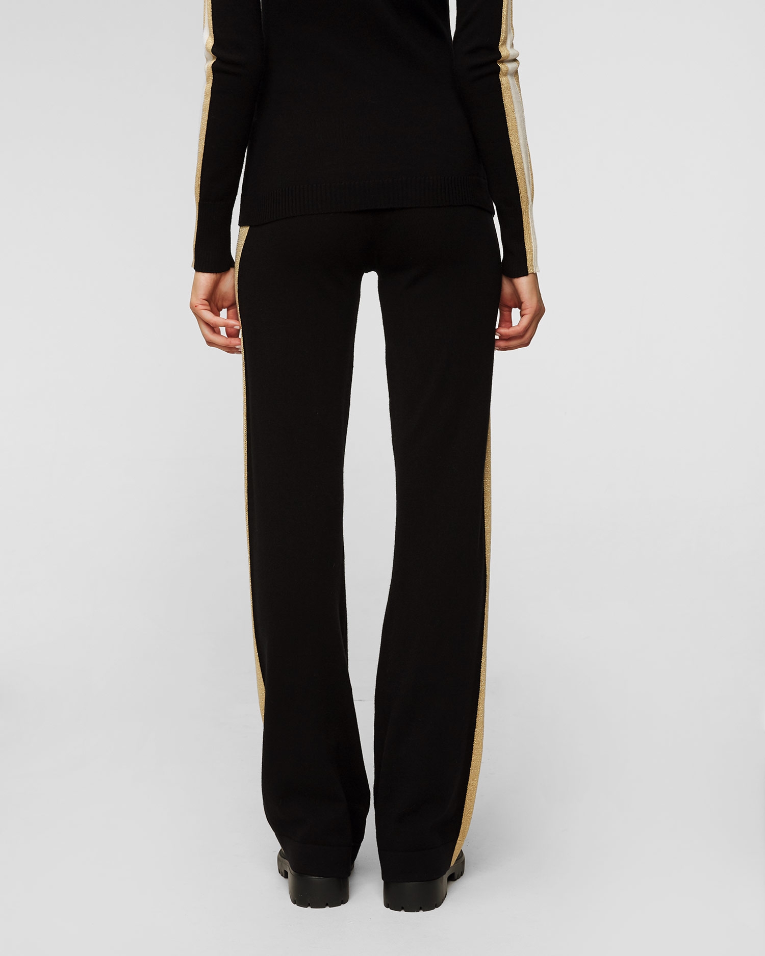 Černé dámské vlněné kalhoty We Norwegians Geilo