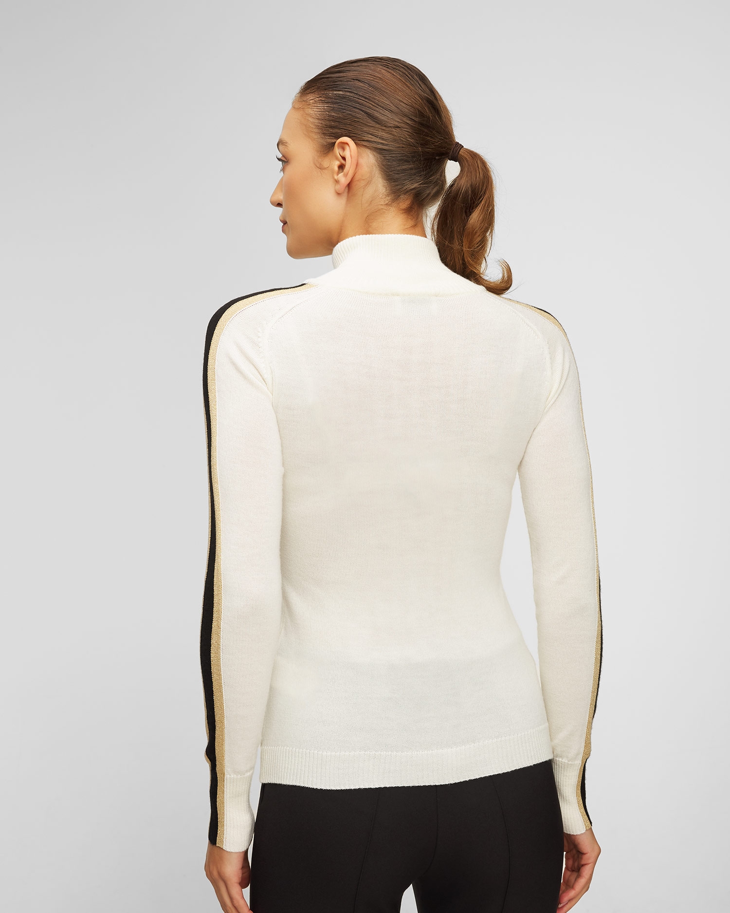 Bílý dámský rolák We Norwegians Geilo