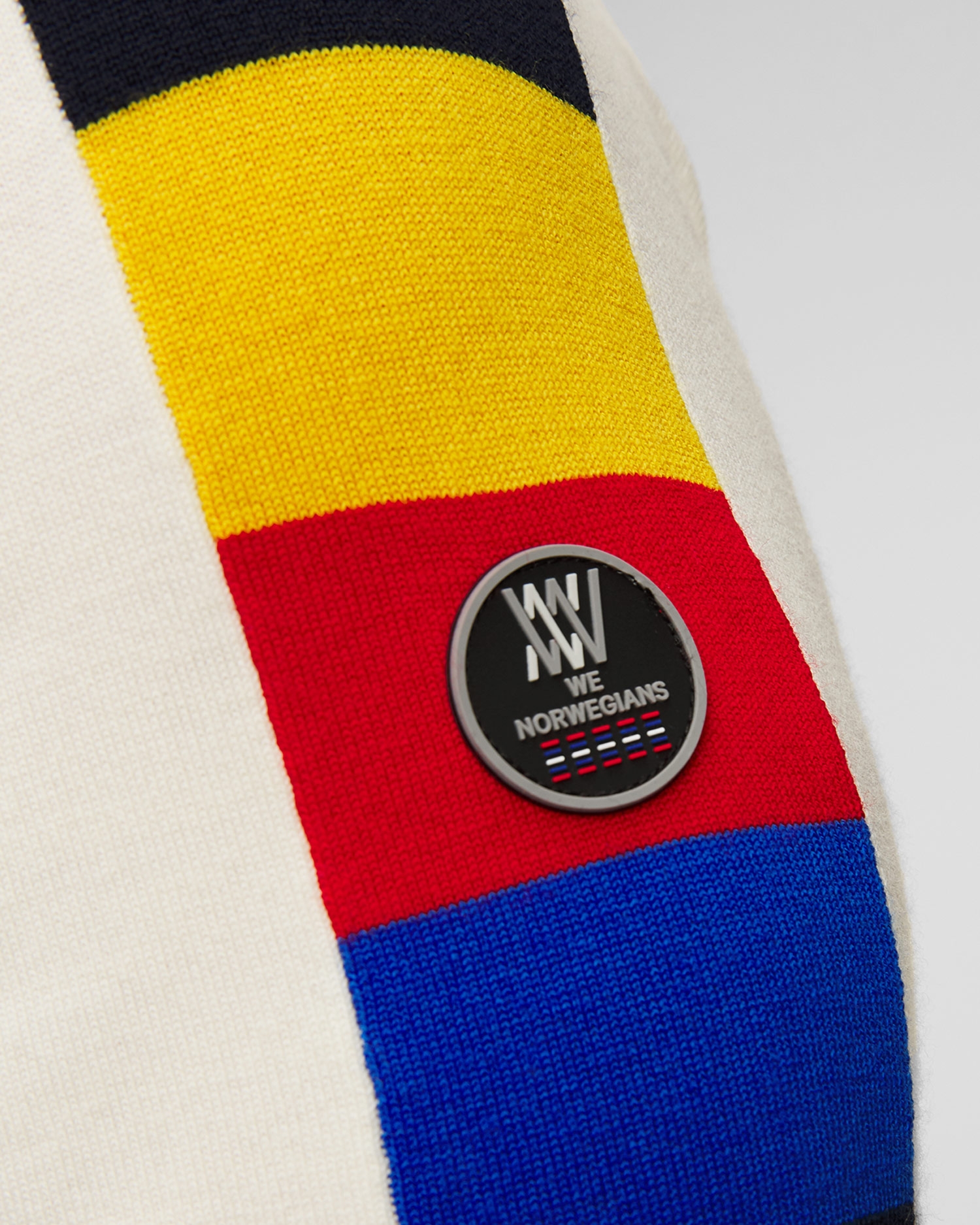 Bílý pánský rolák na zip We Norwegians Varden