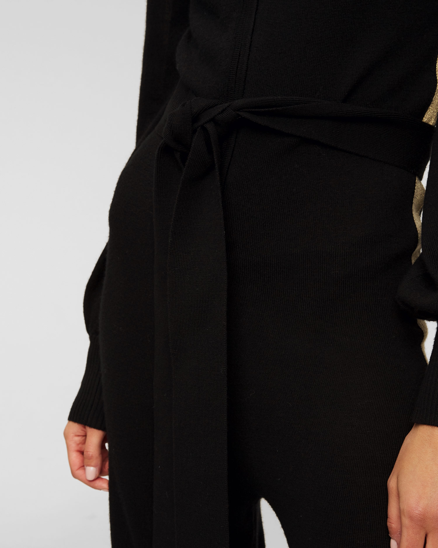 Černý dámský vlněný overal We Norwegians Geilo