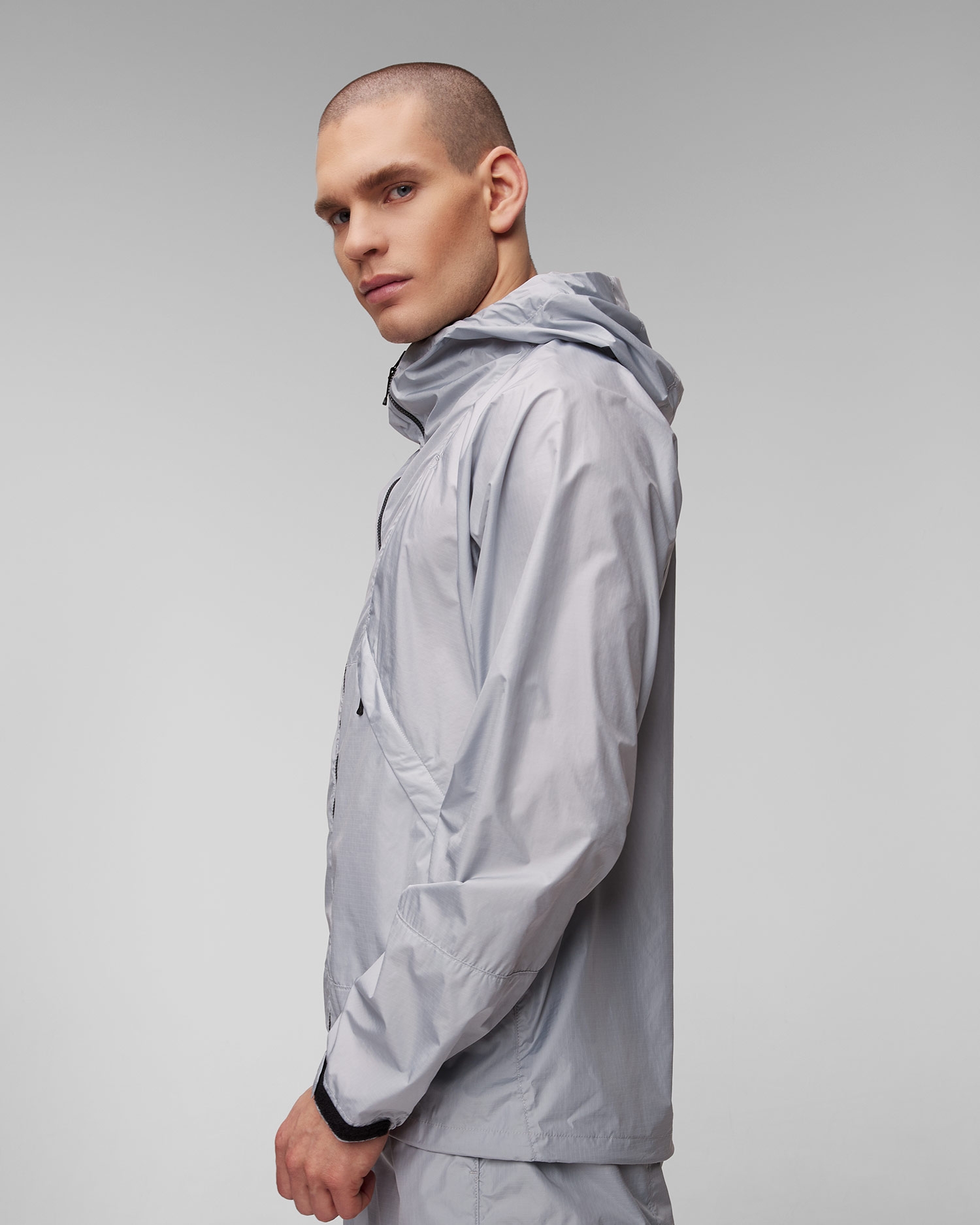 Šedá pánská větrovka Goldwin Rip-stop Light Jacket