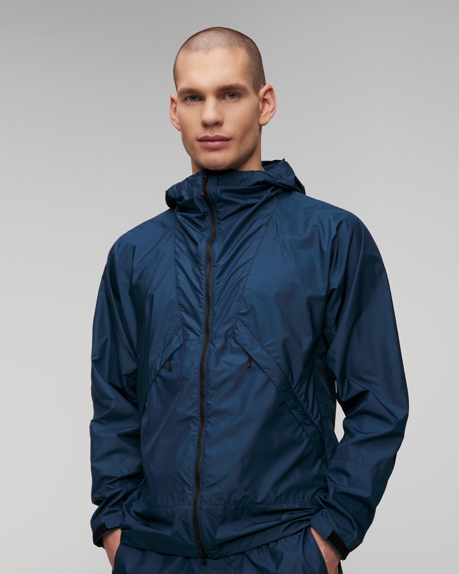 Tmavě modrá pánská bunda Goldwin Rip-stop Light Jacket