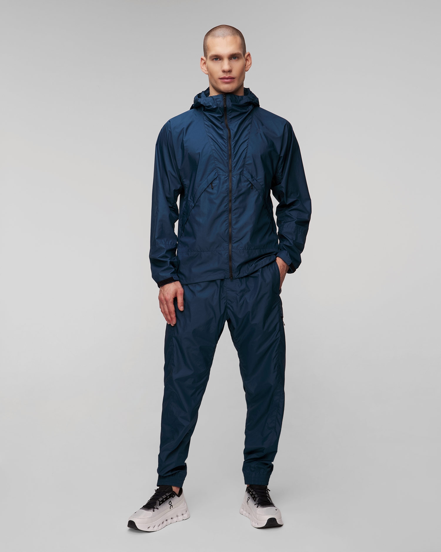 Tmavě modrá pánská bunda Goldwin Rip-stop Light Jacket