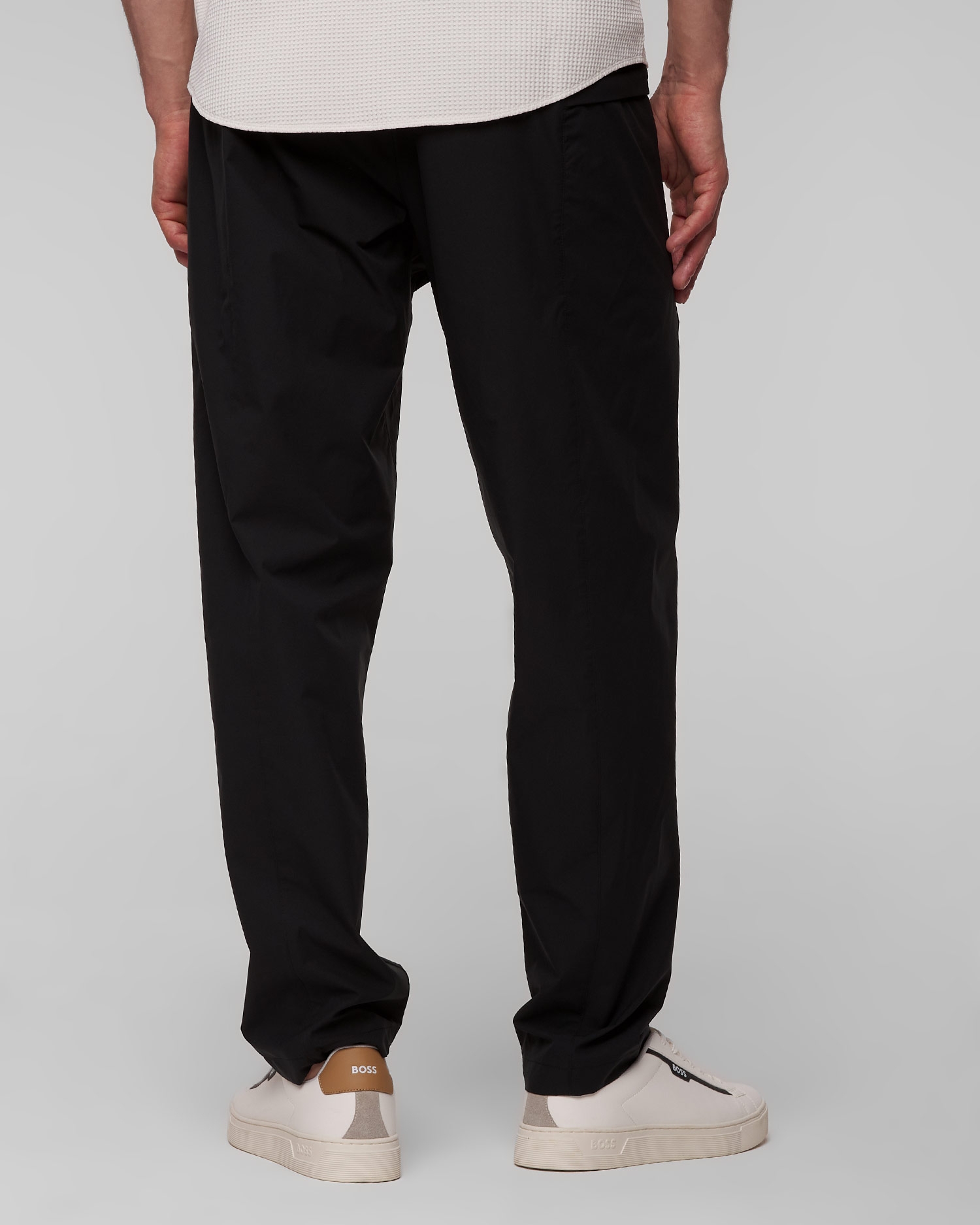 Černé pánské kalhoty Goldwin All Direction Stretch Tapered Pants