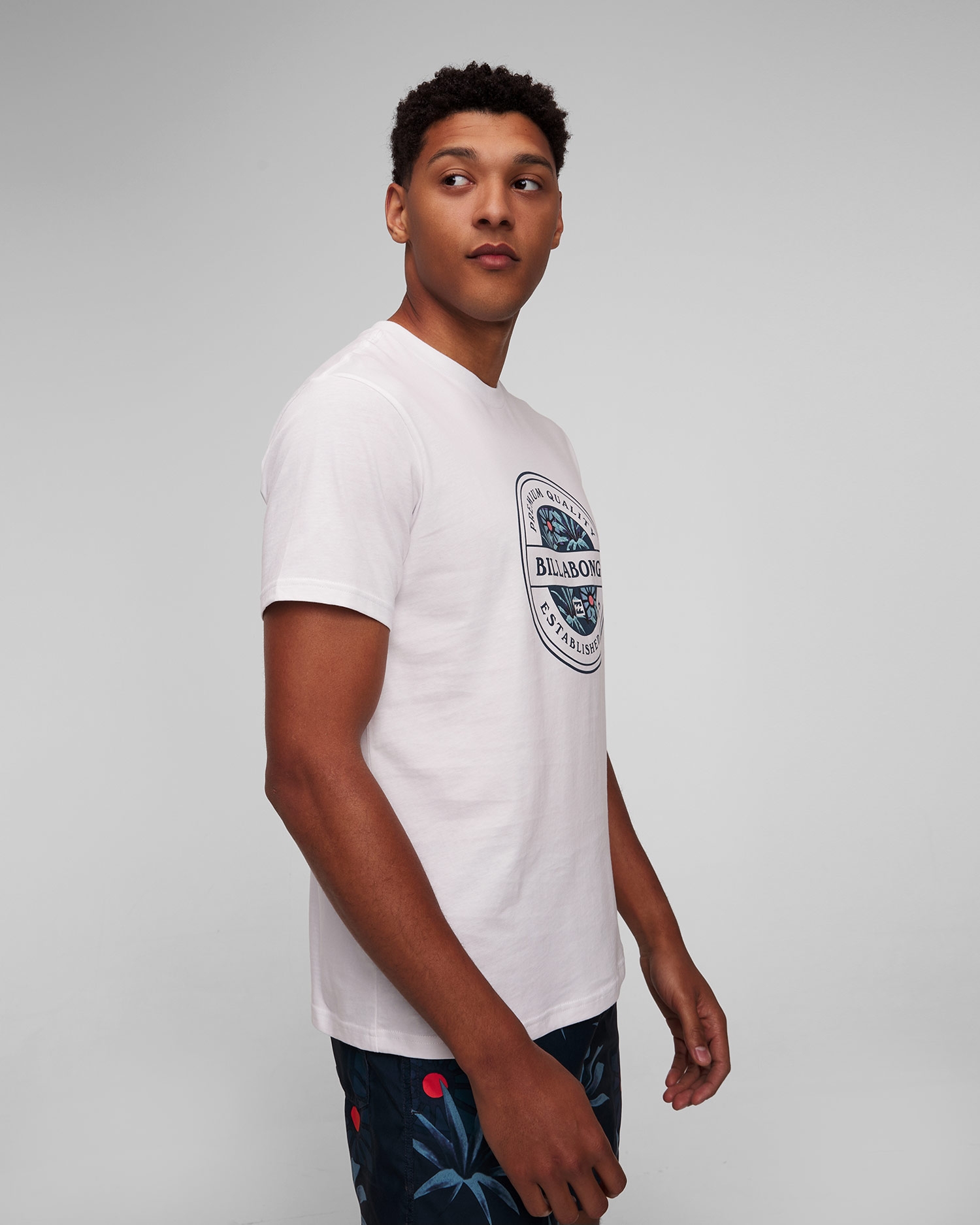 Bílé pánské tričko Billabong Rotor Fill Ss