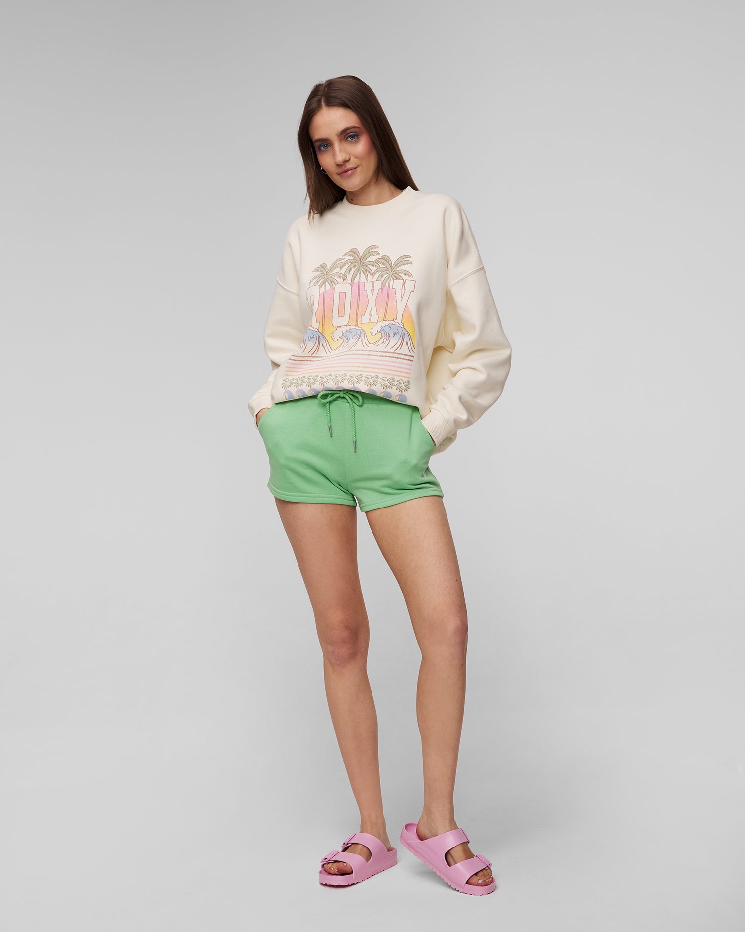 Teplákové šortky Roxy Surf Stoked