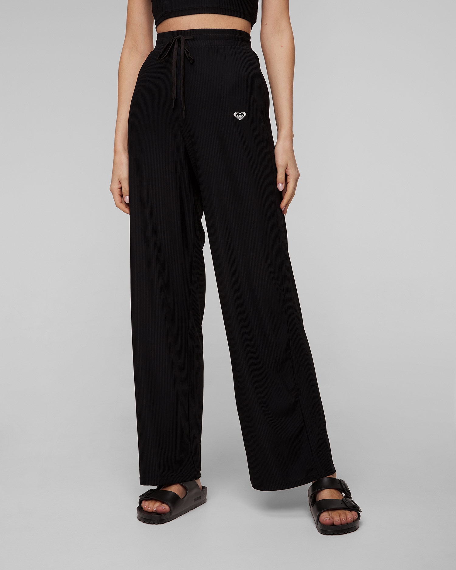 Široké látkové kalhoty Roxy Rise & Vibe