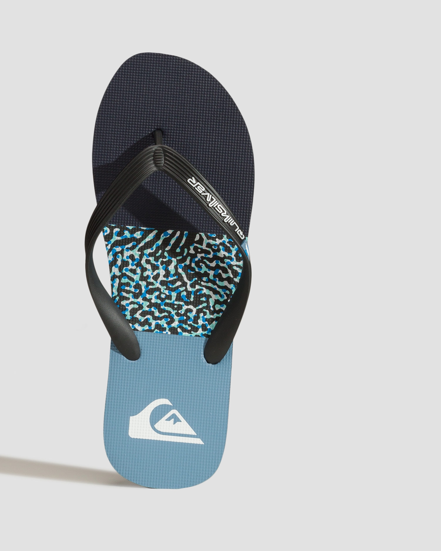 Modré pánské žabky Quiksilver Molokai Stripe