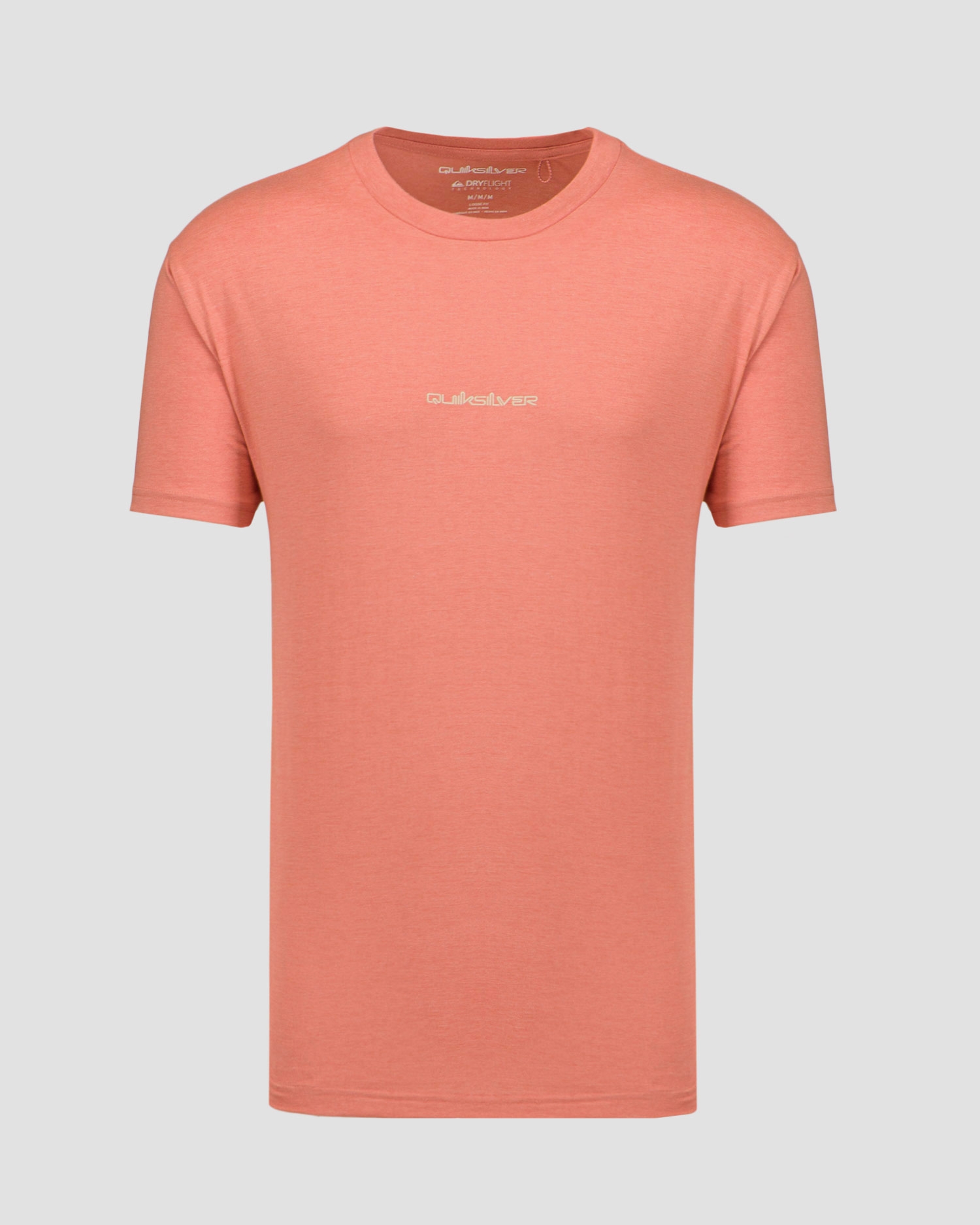 Oranžové pánské tričko Quiksilver Peace Phase SS Tee