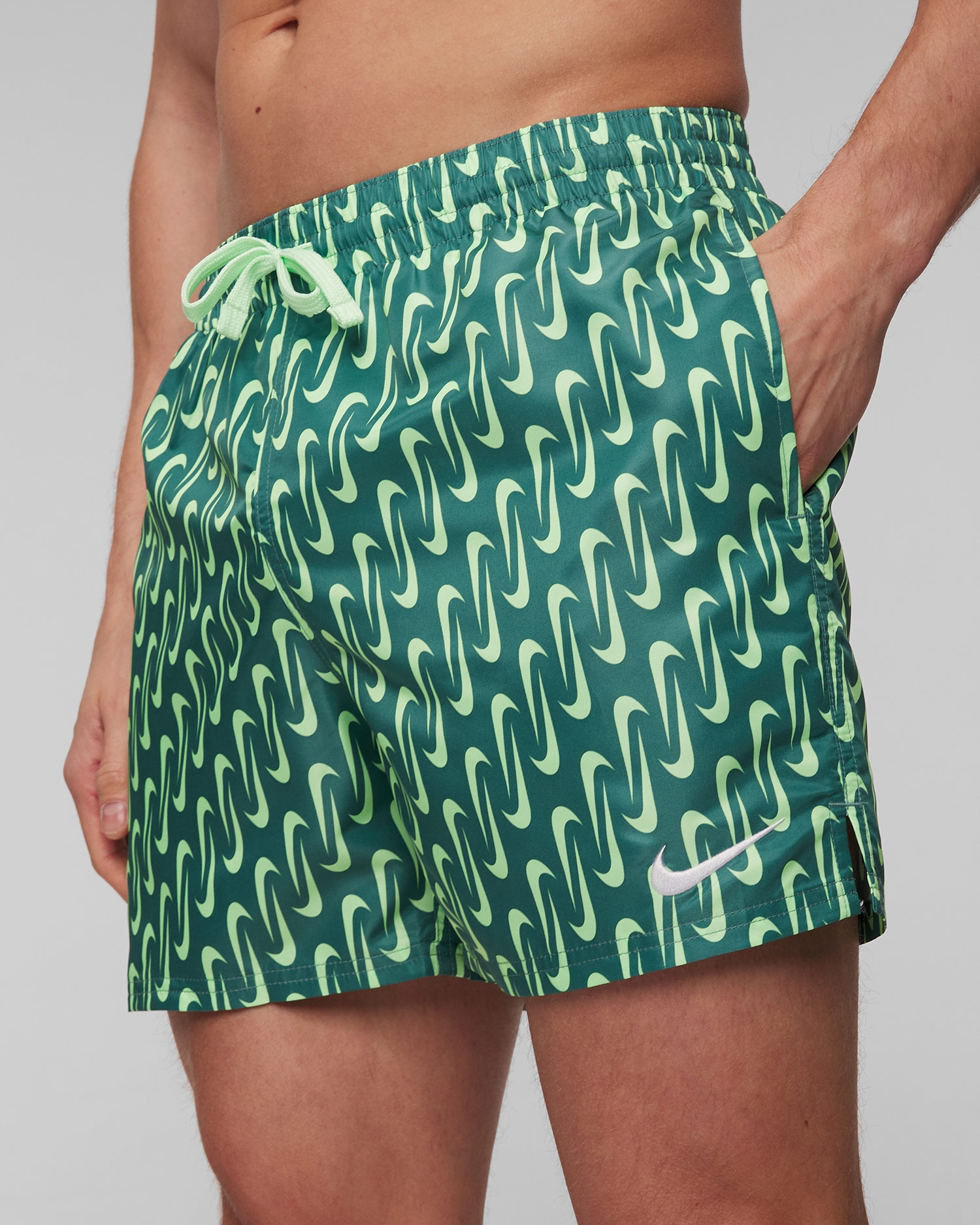 Pánské plavky Nike Swim Nike Swoosh Link 5"