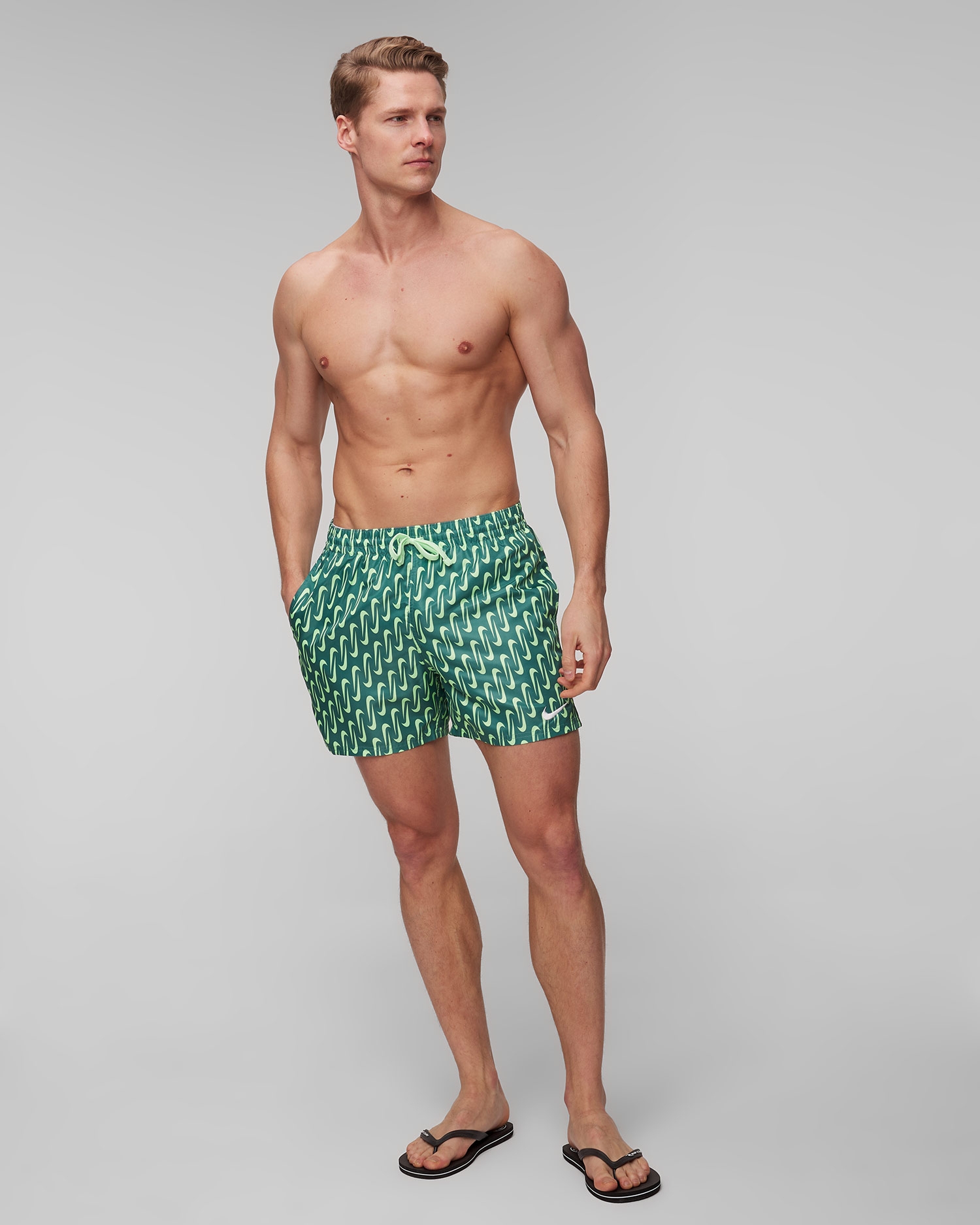 Pánské plavky Nike Swim Nike Swoosh Link 5"